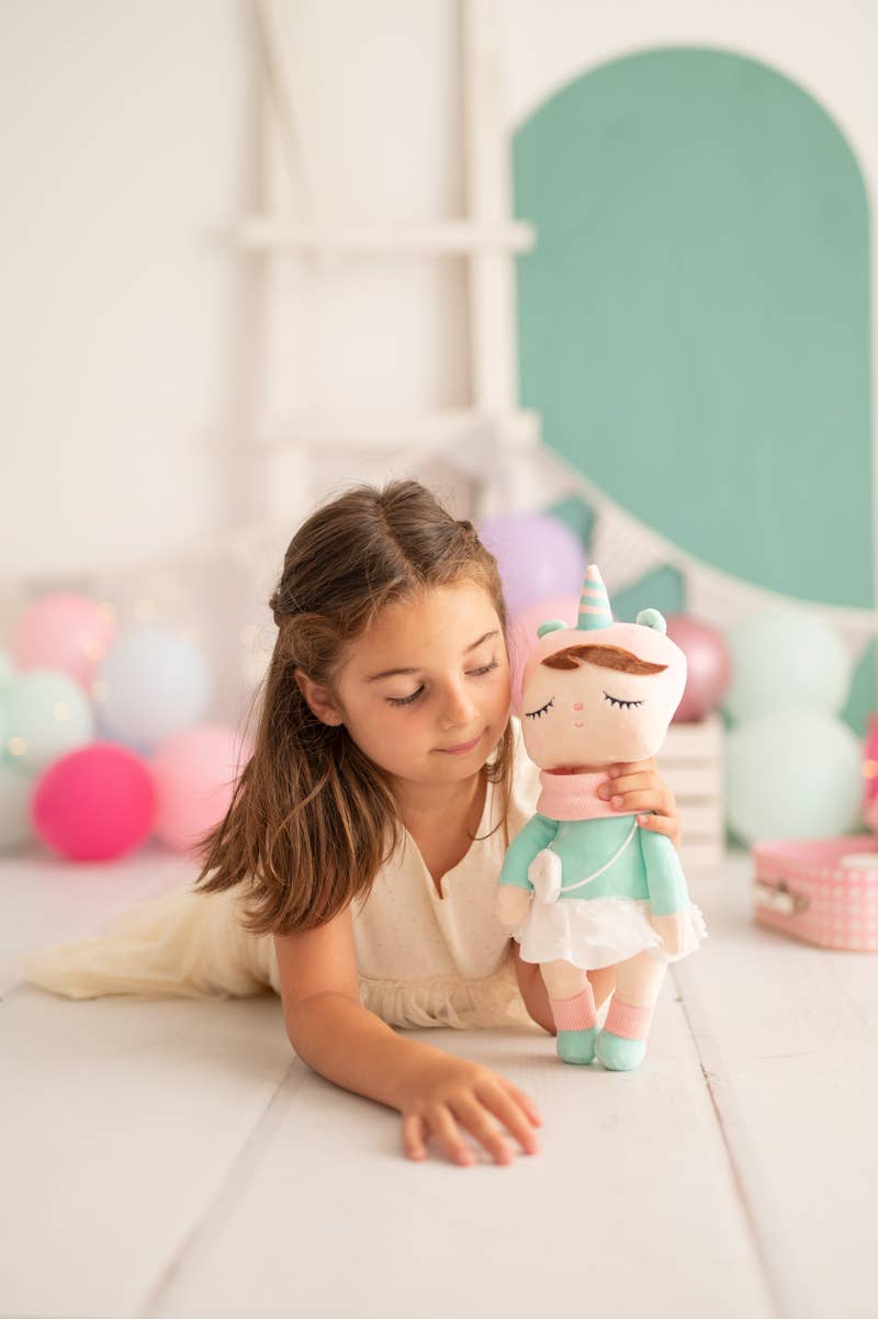 Lili unicorn fabric doll