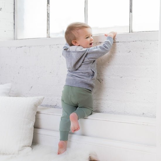 Cruz Jogger - Thyme - Blue Kangaroo Clothing