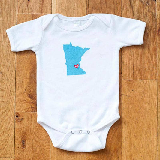 Minnesota Nice Bodysuit - Blue Kangaroo Clothing