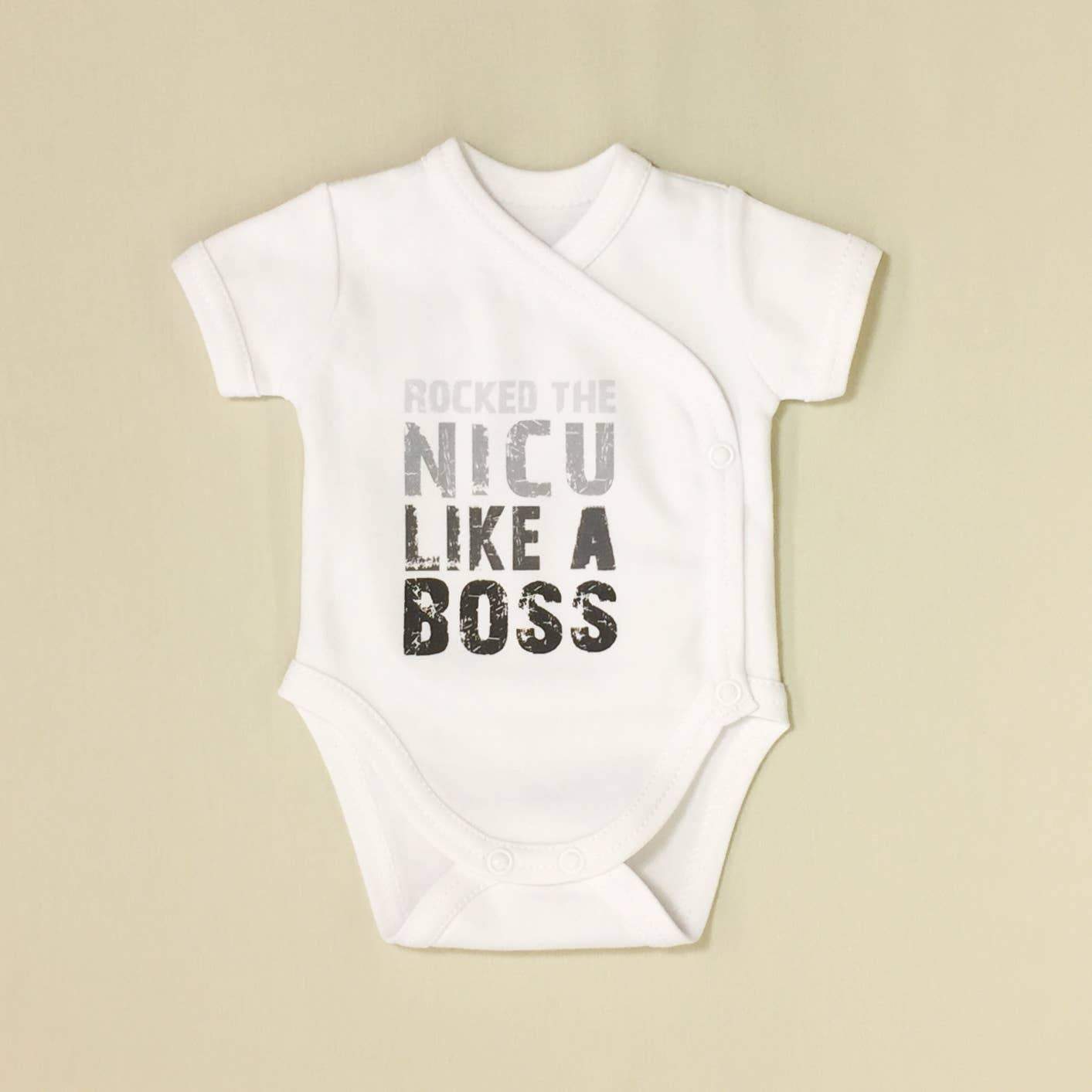 NICU Friendly Onesies - Blue Kangaroo Clothing
