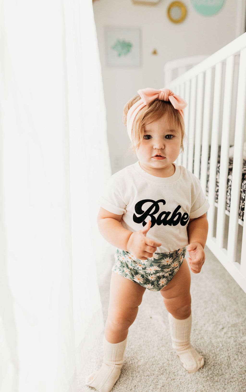Organic Short Sleeve Tee: Babe - Blue Kangaroo Clothing
