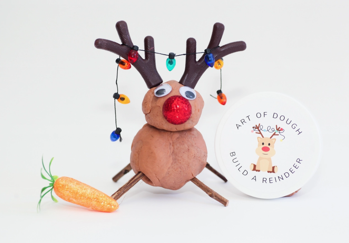 Build a Reindeer Sensory Jar