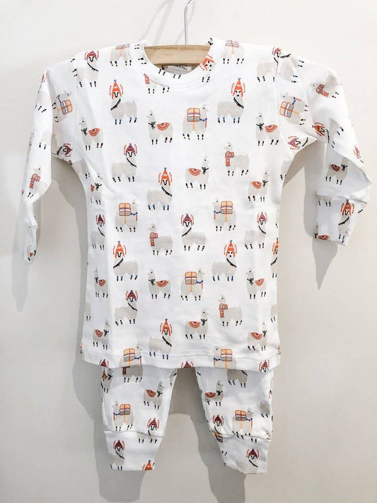 Llama Two Piece Pajama Set