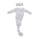 Black & White Polka Dot Knotted Gown | Newborn - Blue Kangaroo Clothing