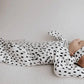 Black & White Polka Dot Knotted Gown | Newborn - Blue Kangaroo Clothing