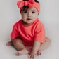 Hot Neon Pink Summer Waffle 3 Piece Set - Blue Kangaroo Clothing