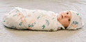 Minnesota Alphabet Swaddle Blanket - Blue Kangaroo Clothing